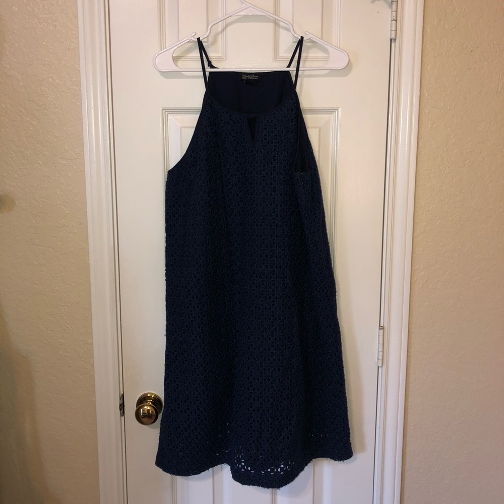 Short Navy Blue Dress